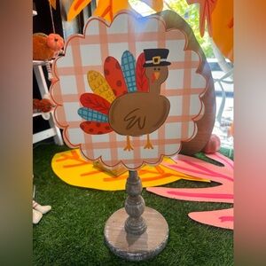 Thanksgiving Turkey interchangeable sign